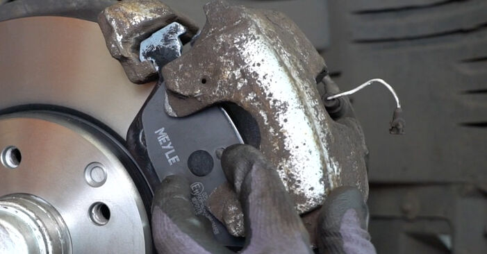 How to change Brake Pads on Mercedes A208 1998 - free PDF and video manuals