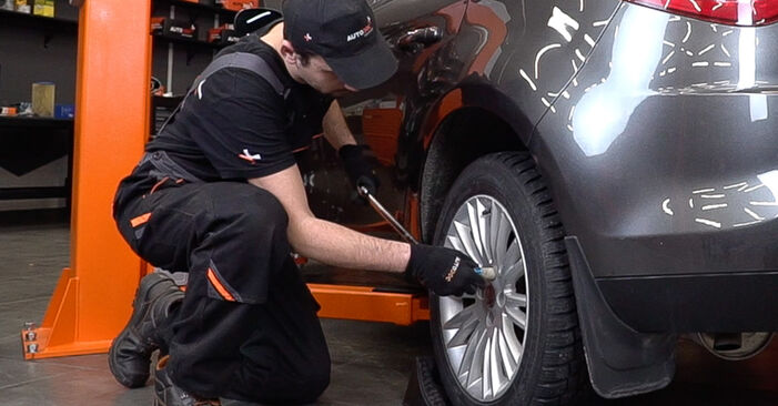 How to replace FIAT Doblo Estate (119_, 223_) 1.9 JTD 2002 Wheel Bearing - step-by-step manuals and video guides