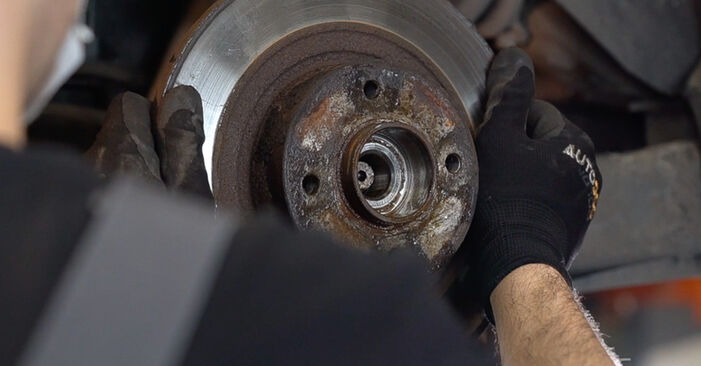 How to change Brake Discs on Renault Grand Scénic II 2004 - free PDF and video manuals