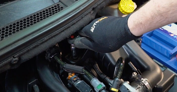Schritt-für-Schritt-Anleitung zum selbstständigen Wechsel von Citroen DS3 Cabrio 2014 1.2 THP 110 Luftfiltereinsatz