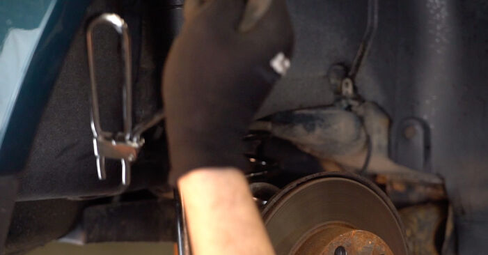 Changing Brake Calipers on VW New Beetle Convertible (1Y7) 2.0 2005 by yourself