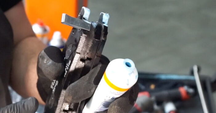 Xterra (N50) 4.0 2016 Brake Pads DIY replacement workshop manual