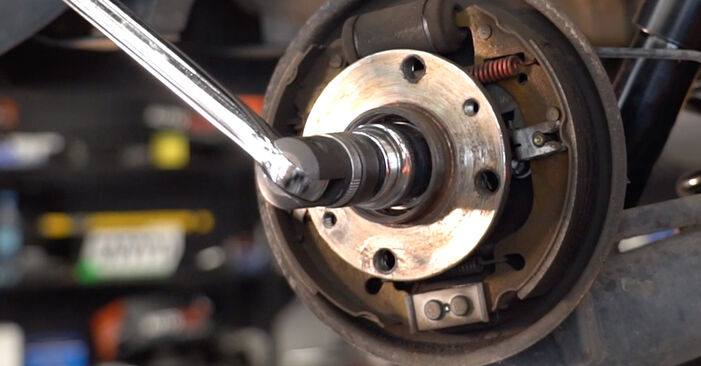 Changing of Wheel Bearing on Fiat Punto 176 1994 won't be an issue if you follow this illustrated step-by-step guide
