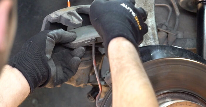 Replacing Brake Pads on Audi A6 C4 1996 2.6 by yourself
