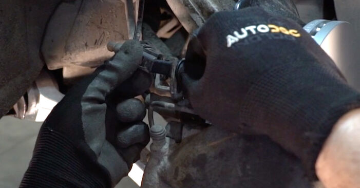 Changing Brake Pads on AUDI A6 Saloon (4A2, C4) S6 2.2 Turbo quattro 1997 by yourself