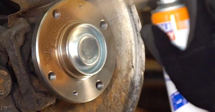 Wie lange benötigt das Auswechseln der Teile: Radlager beim Peugeot 206 SW 2010 - Detailliertes PDF-Tutorial