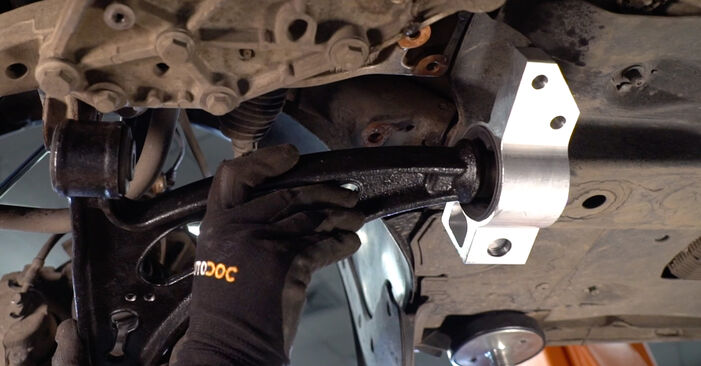 How to change Control Arm on VW Jetta mk6 2010 - free PDF and video manuals