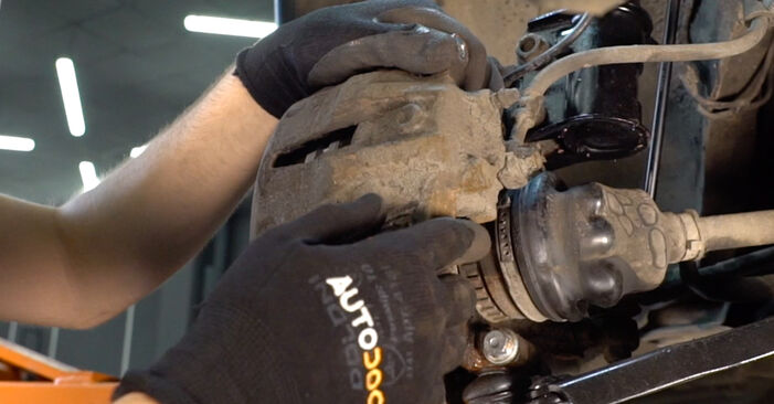 DIY replacement of Brake Pads on OPEL COMBO Tour 1.4 2004 is not an issue anymore with our step-by-step tutorial