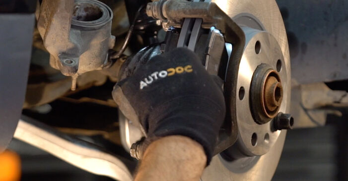How to change Brake Pads on Audi A6 C6 Allroad 2006 - free PDF and video manuals
