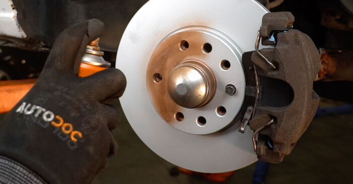 How to remove VAUXHALL ASTRA 2.0 2004 Brake Pads - online easy-to-follow instructions