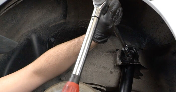 How to remove VAUXHALL ZAFIRA 1.6 CNG 2002 Shock Absorber - online easy-to-follow instructions
