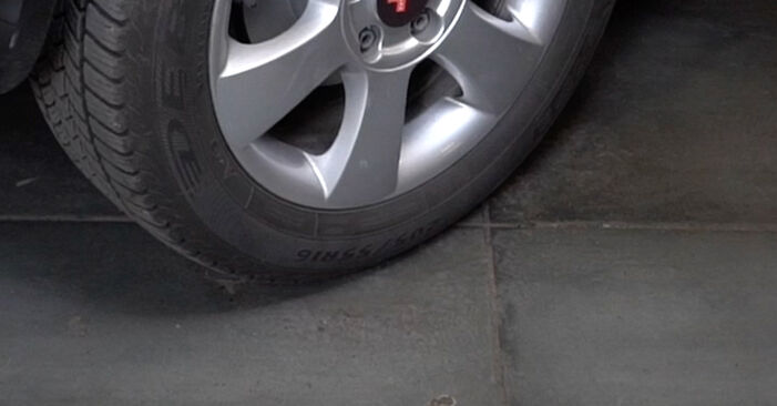 Cum să demontați VW GOLF 1.2 TSI 2013 Arc spirala - instrucțiunile online ușoare de urmărit