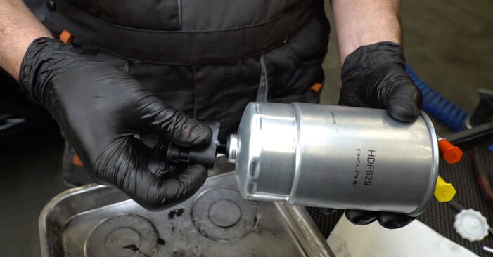 Changing of Fuel Filter on Vauxhall Corsa D 2014 won't be an issue if you follow this illustrated step-by-step guide