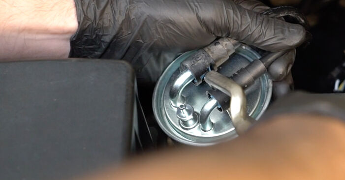 How to remove VAUXHALL CORSA 1.6 VXR (L08) 2010 Fuel Filter - online easy-to-follow instructions
