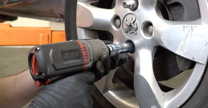 Trinn-for-trinn anbefalinger for hvordan du kan bytte Peugeot 307 Stasjonsvogn 2007 2.0 HDI 110 Fjærer selv