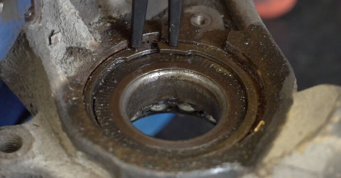 How to remove PEUGEOT 301 1.6 BlueHDi 100 2016 Wheel Bearing - online easy-to-follow instructions