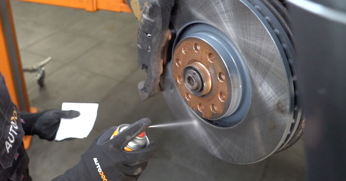How to remove AUDI A4 3.0 2006 Brake Discs - online easy-to-follow instructions
