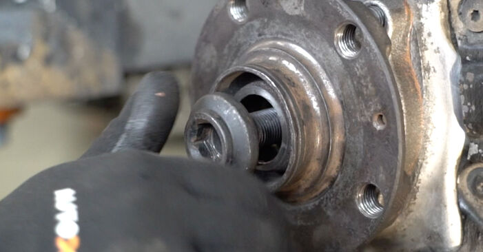 Changing of Wheel Bearing on Passat 3b2 1998 won't be an issue if you follow this illustrated step-by-step guide
