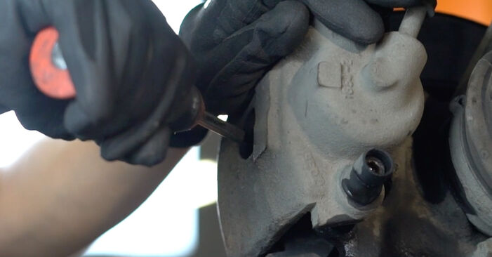 Changing of Brake Pads on Passat 3a5 1996 won't be an issue if you follow this illustrated step-by-step guide