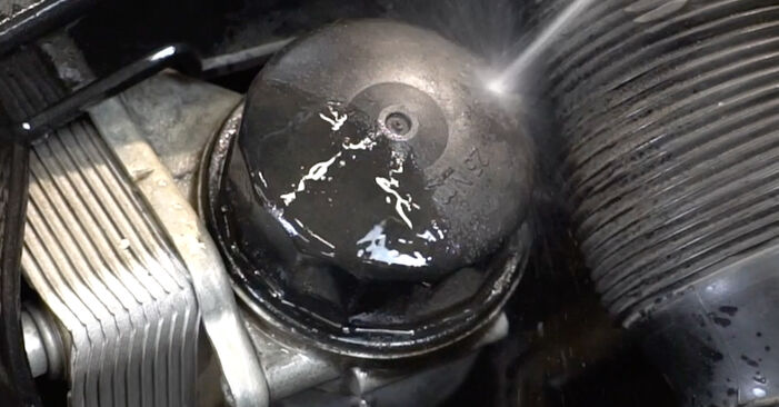 Need to know how to renew Oil Filter on MERCEDES-BENZ CLK 2010? This free workshop manual will help you to do it yourself