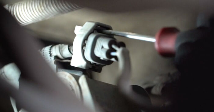 Wie man Lambdasonde am Toyota Yaris xp13 2010 ersetzt - Kostenfreie PDF- und Videotipps