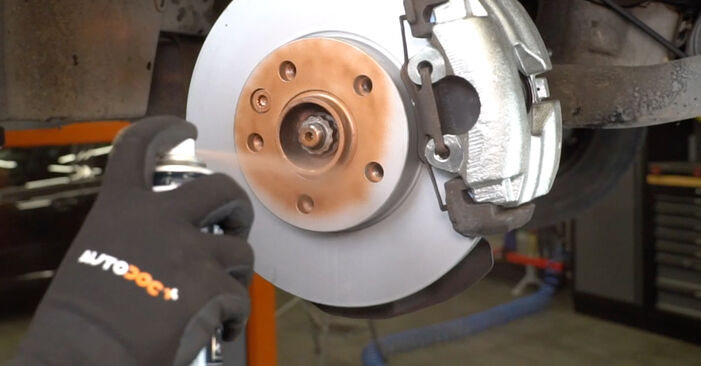 Trinn-for-trinn anbefalinger for hvordan du kan bytte VW Touareg 7L 2006 4.2 V8 Bremseskiver selv