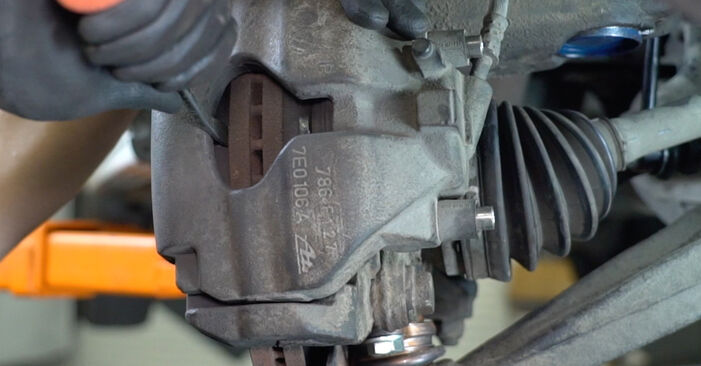 Hvordan skifte Bremseskiver på VW Touareg (7LA, 7L6, 7L7) 2007: Last ned PDF- og videoveiledninger
