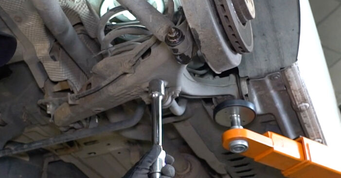 Come rimuovere VW TRANSPORTER 2.5 TDI 4motion 2007 Ammortizzatori - istruzioni online facili da seguire