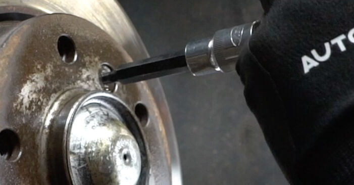 Changing of Wheel Bearing on BMW E32 1994 won't be an issue if you follow this illustrated step-by-step guide
