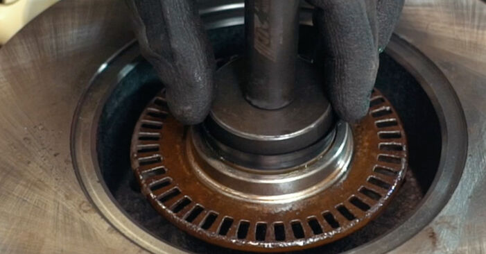VW CADDY Roulement de roue manuel de remplacement étape par étape