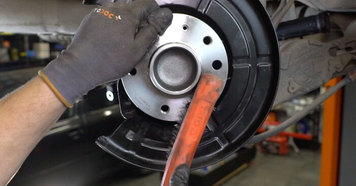How to change Brake Discs on Opel Astra G Classic 2004 - free PDF and video manuals