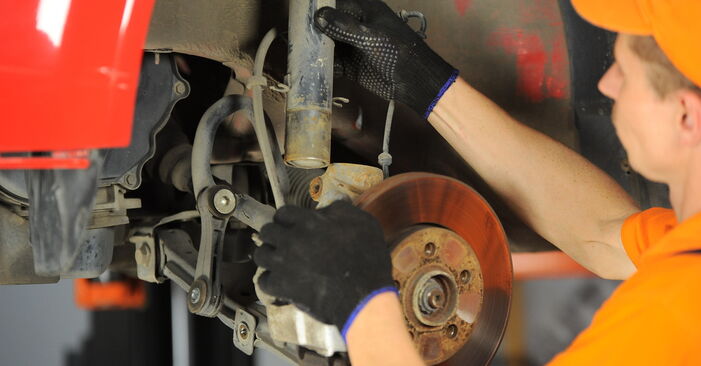 Wie schmierig ist es, selber zu reparieren: Domlager beim VW BORA 2.0 2013 wechseln – Downloaden Sie sich Bildanleitungen