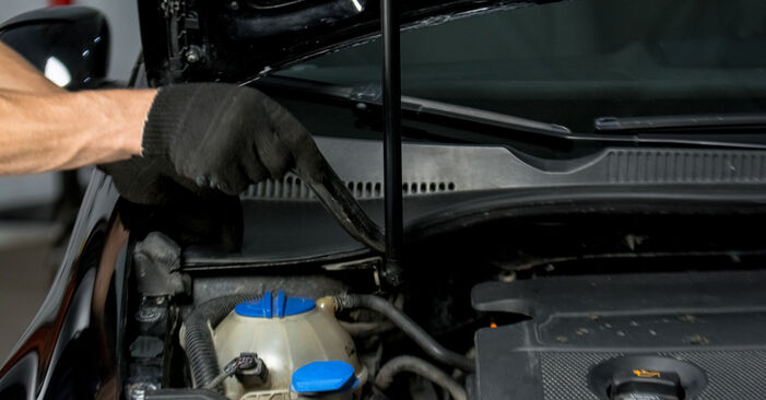 Trocar Cabeçotes Do Amortecedores no VW Golf VI Cabrio (517) 1.4 TSI 2014 por conta própria