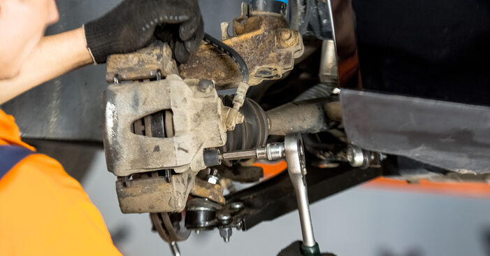 VW PASSAT 2013 Domlager Schritt-für-Schritt-Tutorial zum Teilewechsel