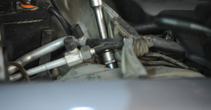 Changing Strut Mount on AUDI A6 Saloon (4B2, C5) 1.9 TDI 2000 by yourself