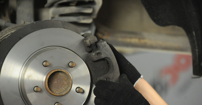 Changing of Brake Pads on Ford C-Max DM2 2007 won't be an issue if you follow this illustrated step-by-step guide
