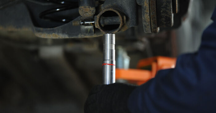 How to replace Shock Absorber on SUZUKI Splash Hatchback 2013: download PDF manuals and video instructions
