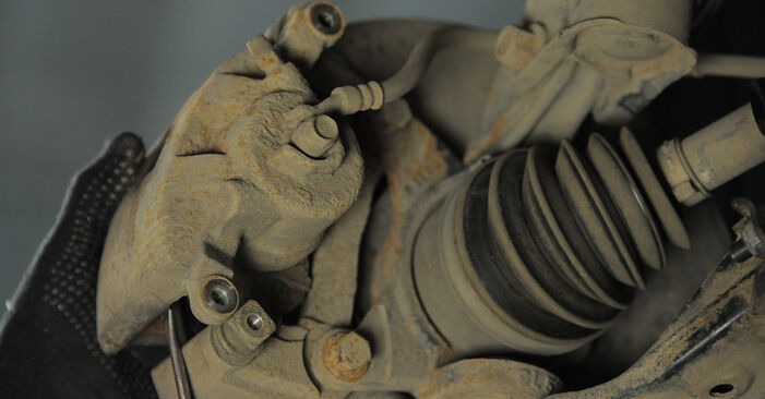 Wie lange benötigt das Auswechseln der Teile: Bremsbeläge beim Honda Accord CL7 2011 - Detailliertes PDF-Tutorial