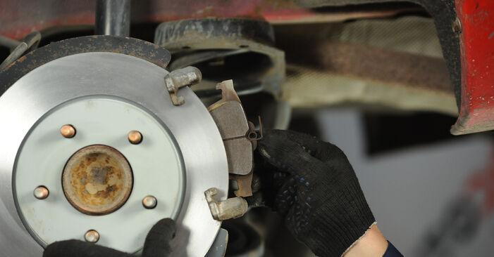 Changing Brake Discs on MAZDA 3 (BK) 2.3 MPS Turbo (BK14) 2006 by yourself