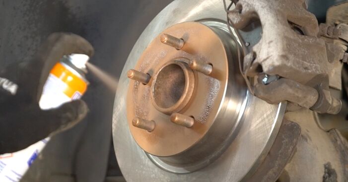 3 (BL) 2.2 MZR CD (BL10) 2012 Brake Discs DIY replacement workshop manual