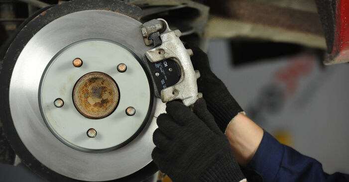 DIY replacement of Brake Pads on MAZDA 3 (BK) 2.0 (BKEP) 2003 is not an issue anymore with our step-by-step tutorial