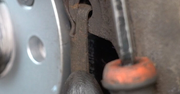 Wechseln Sie Bremsbeläge beim SEAT Alhambra (7V8, 7V9) 1.9 TDI 4motion 1999 selbst aus