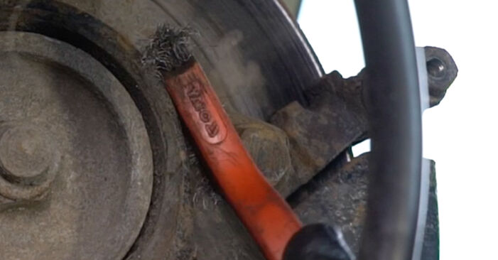 Tausch Tutorial Bremsscheiben am SEAT Alhambra (7V8, 7V9) 2008 wechselt - Tipps und Tricks