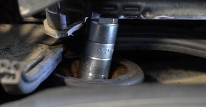 How to remove SEAT ALHAMBRA 1.8 T 20V 2000 Shock Absorber - online easy-to-follow instructions