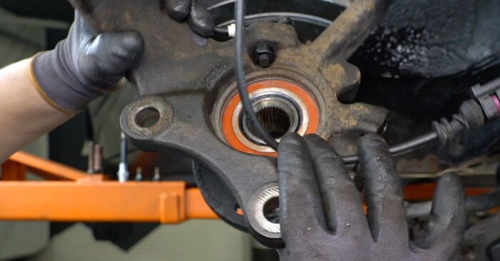 SEAT Alhambra 7M 2.0 TDI 1998 Wheel Bearing replacement: free workshop manuals