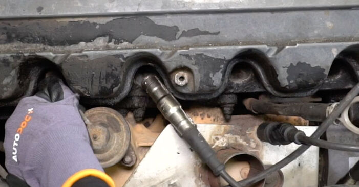 How to remove MERCEDES-BENZ T1 310 2.3 1981 Spark Plug - online easy-to-follow instructions