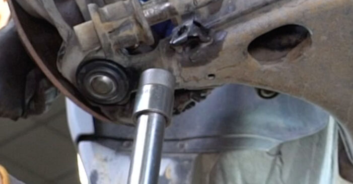 How to change Suspension Ball Joint on Mercedes S124 (W124) 1985 - free PDF and video manuals