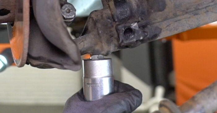 Changing Suspension Ball Joint on MERCEDES-BENZ SL (R107) 560 SL 5.6 (107.048) 1974 by yourself