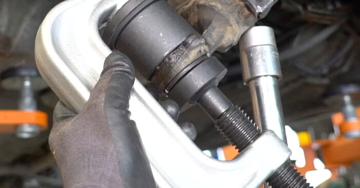 Changing of Suspension Ball Joint on SL R129 1997 won't be an issue if you follow this illustrated step-by-step guide