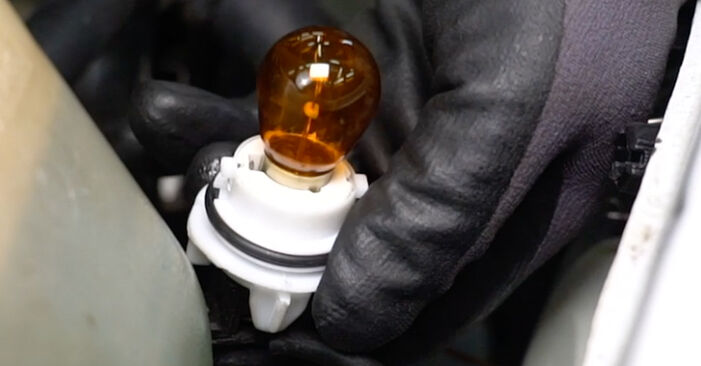 Replacing Headlight Bulb on MERCEDES-BENZ O309 Bus 1978 by yourself